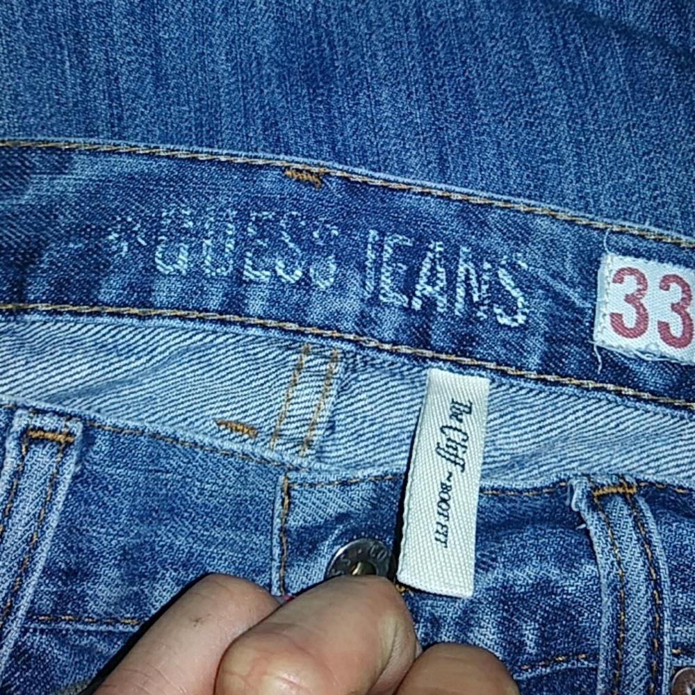 Mens Guess Denim Jeans